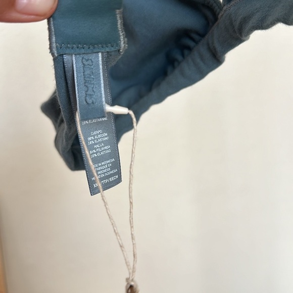 Skims Cotton Jersey Triangle Bralette - Kyanite - NWT size XXS - Picture 8 of 8